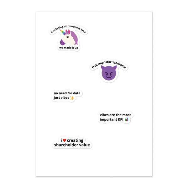 Favorite Thots Sticker Sheet 2.0 - Thot Leader Labs