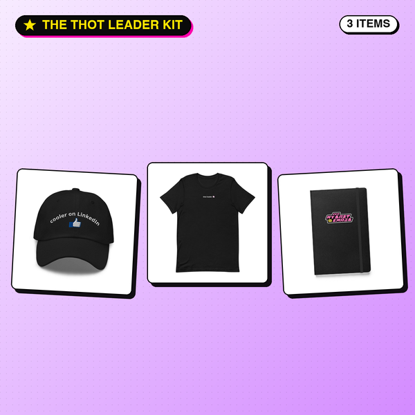 Thot Leader Kit — hat, tee, notebook bundle