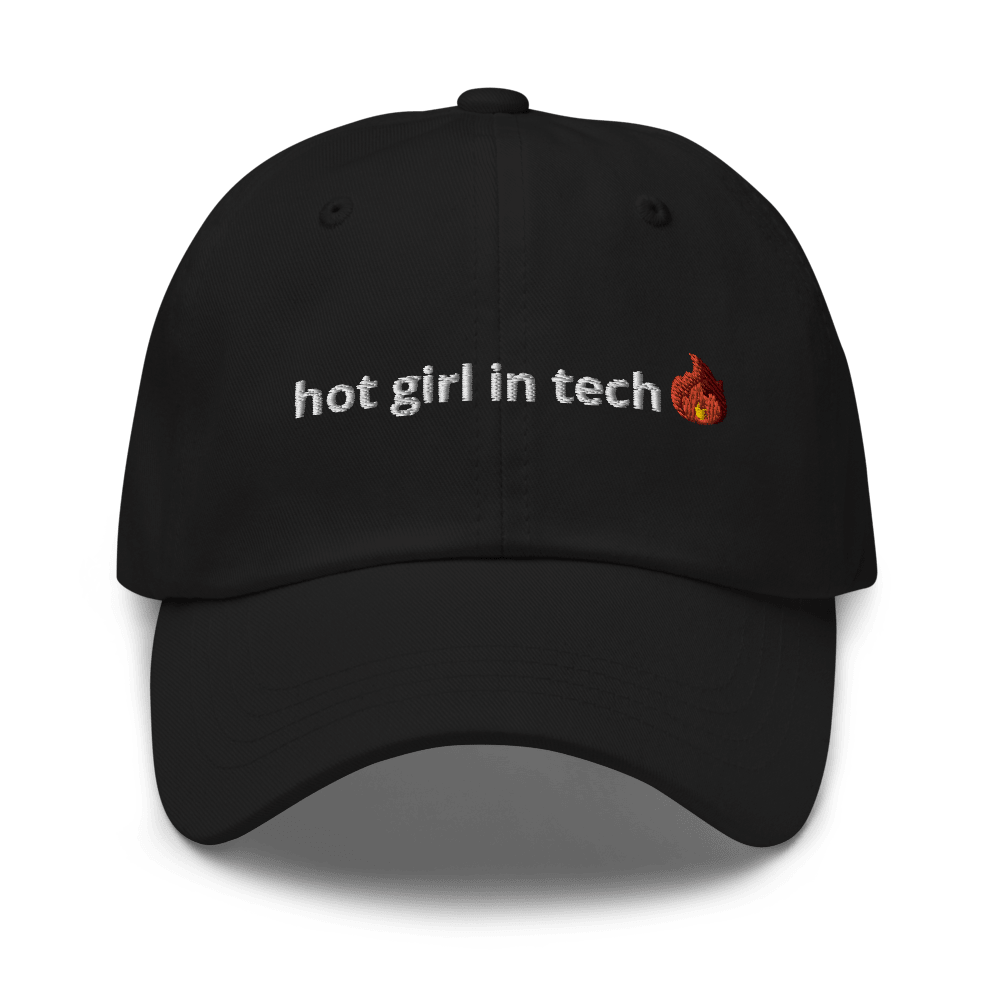 Hot Girl in Tech Dad Hat