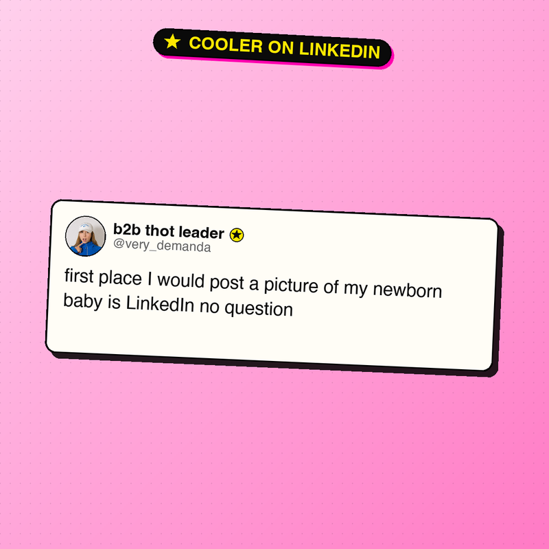 The post that started the Cooler on LinkedIn collection