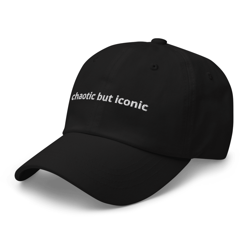 chaotic but iconic dad hat - Thot Leader Labs
