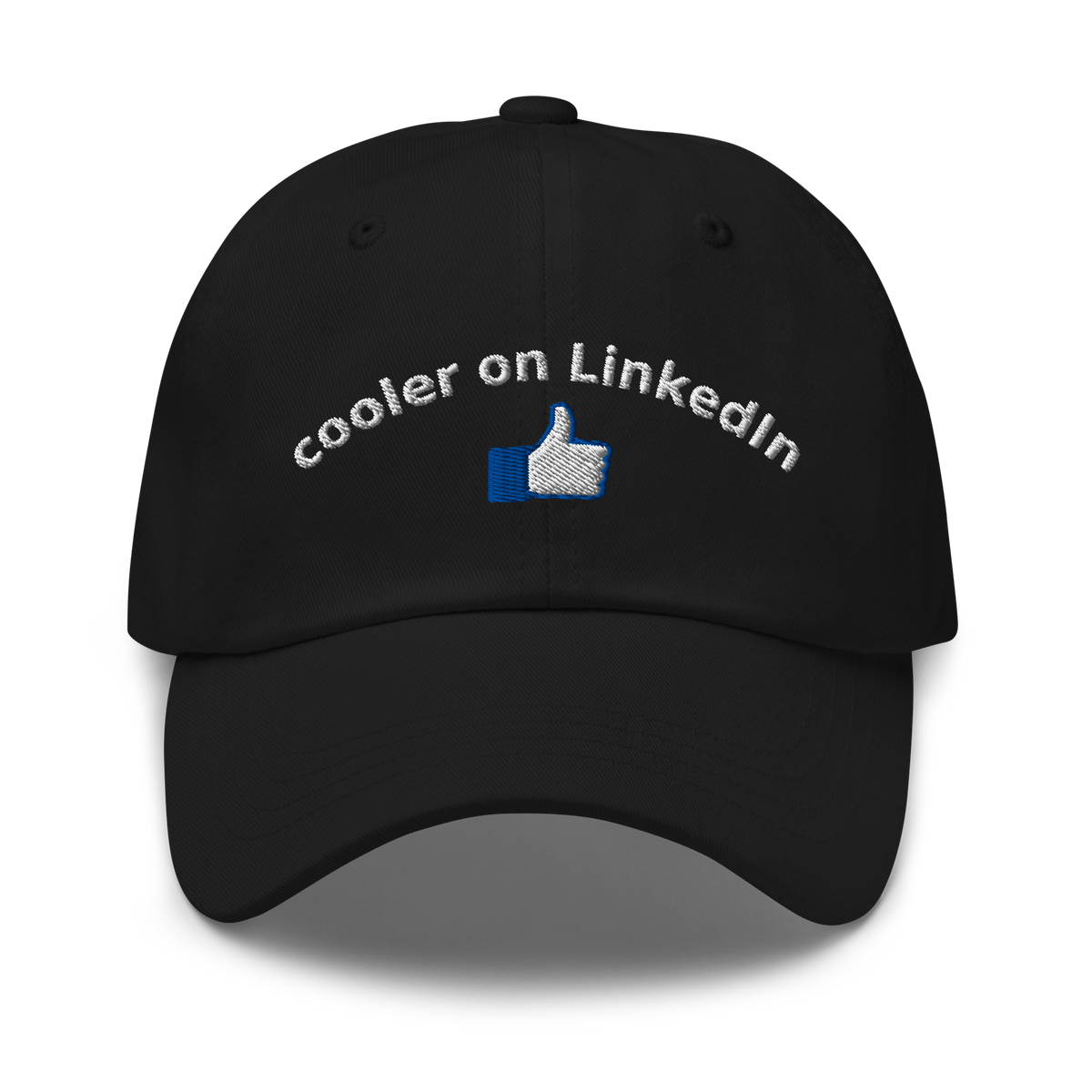 Cooler on LinkedIn Dad Hat