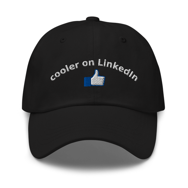 Cooler on LinkedIn Dad Hat