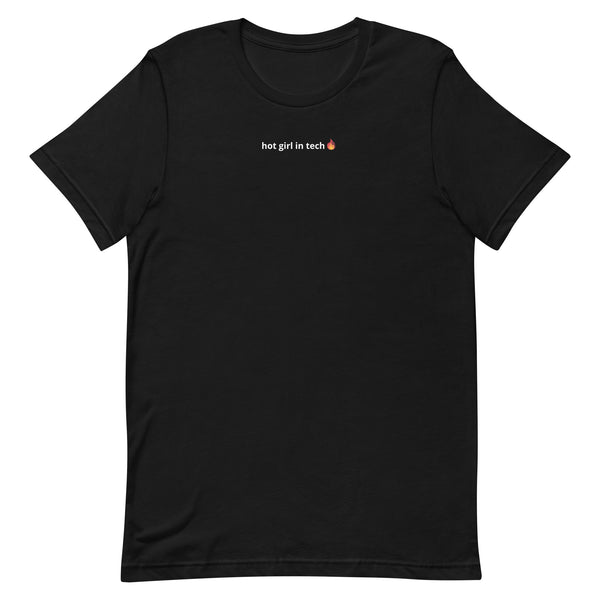 hot girl in tech unisex tee