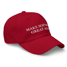 Load image into Gallery viewer, make software great again dad hat - Thot Leader Labs
