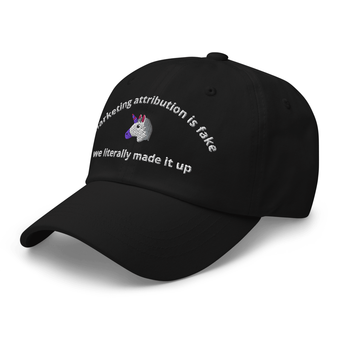 marketing attribution is fake dad hat - Thot Leader Labs