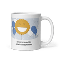 remembered attachment coffee mug - Thot Leader Labs