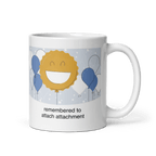 remembered attachment coffee mug - Thot Leader Labs