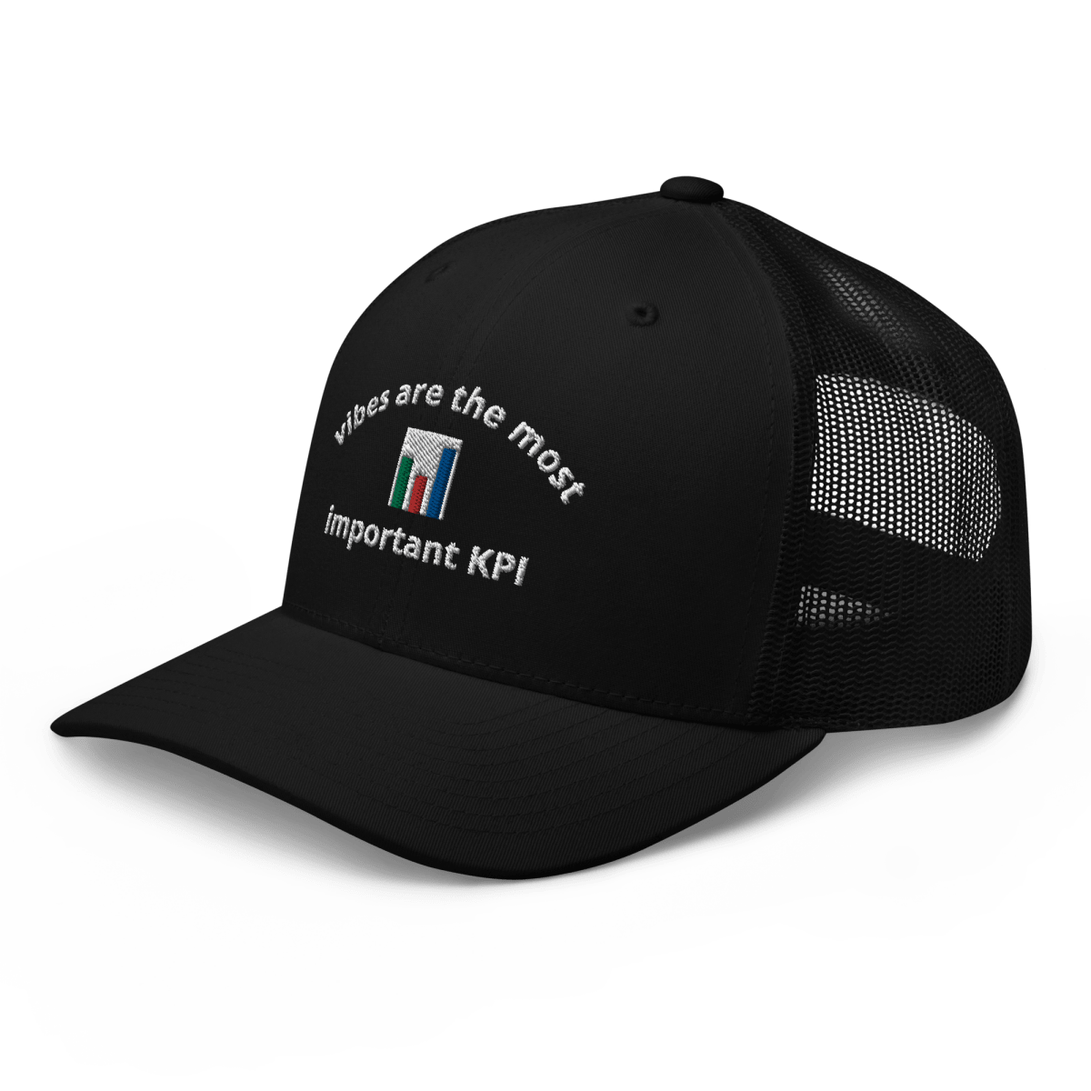 vibes are the most important KPI trucker hat - Thot Leader Labs