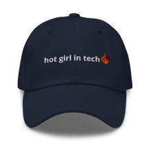 Load image into Gallery viewer, Hot Girl in Tech Dad Hat - Thot Leader Labs
