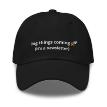 Load image into Gallery viewer, It's a Newsletter Dad hat - Thot Leader Labs
