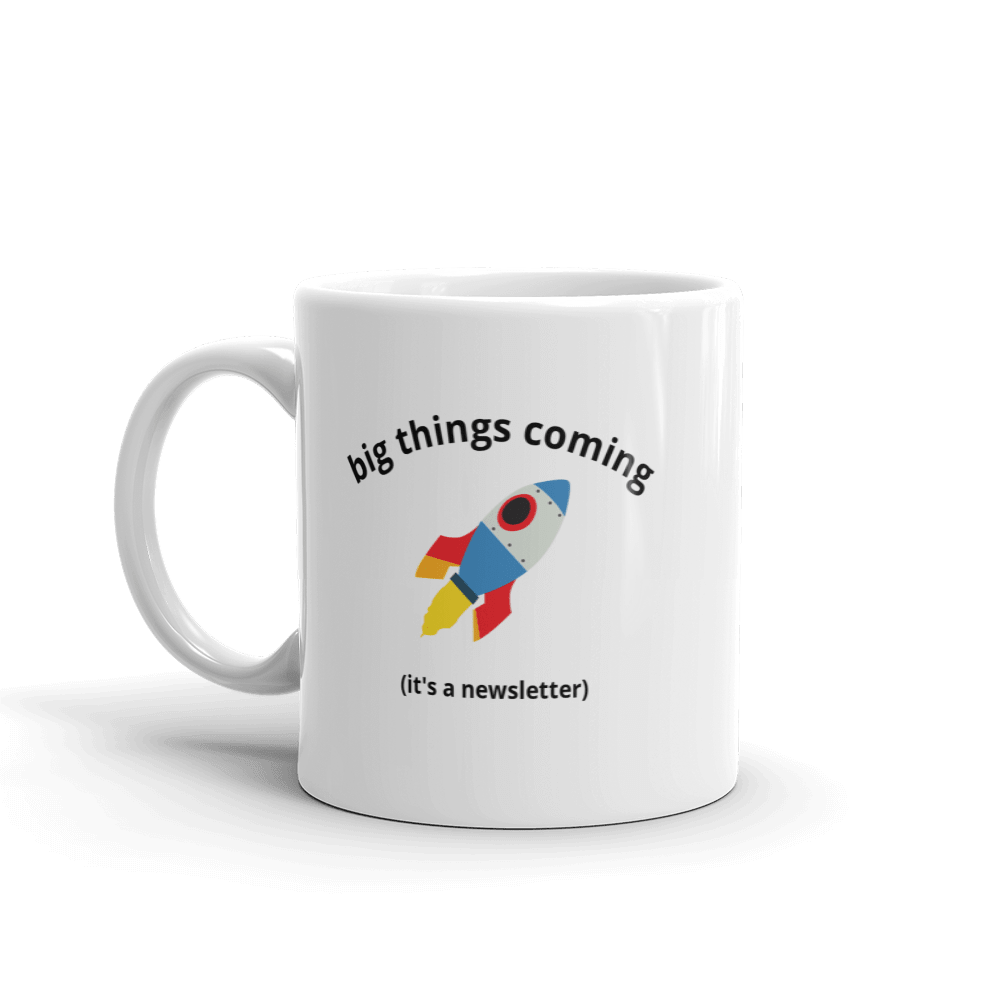 It's A Newsletter Mug - Thot Leader Labs
