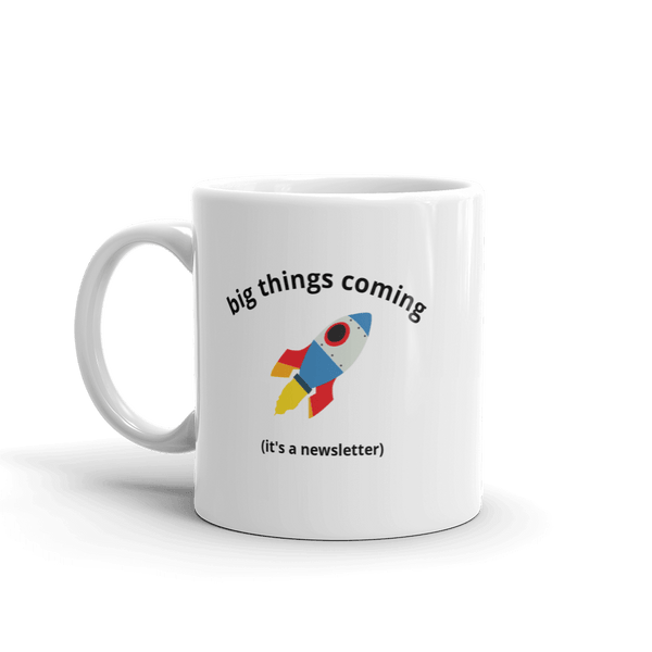 It's A Newsletter Mug - Thot Leader Labs